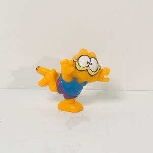 garfield toy figure replacement For On scooter 80s Cat Cartoon Cake Topper